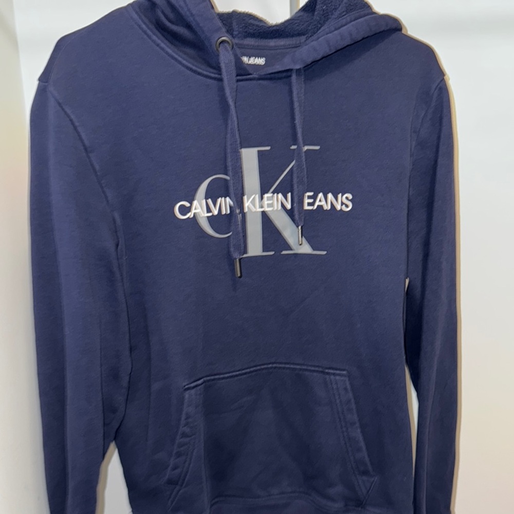 Calvin Klein Blue Sweatshirt Hoodie